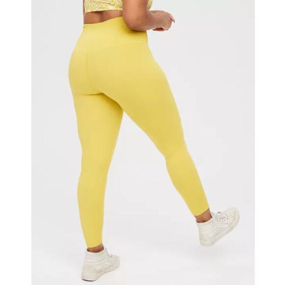 New with Tags Aerie OFFLINE By Aerie Real Me Smocked Legging SZ S - Picture 3 of 14